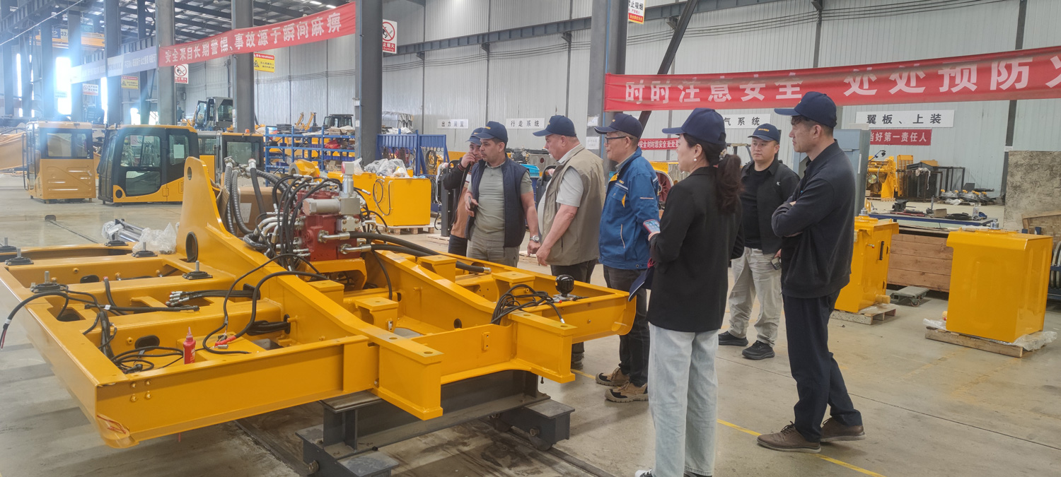 Linha de produção de escavadeira chinesa