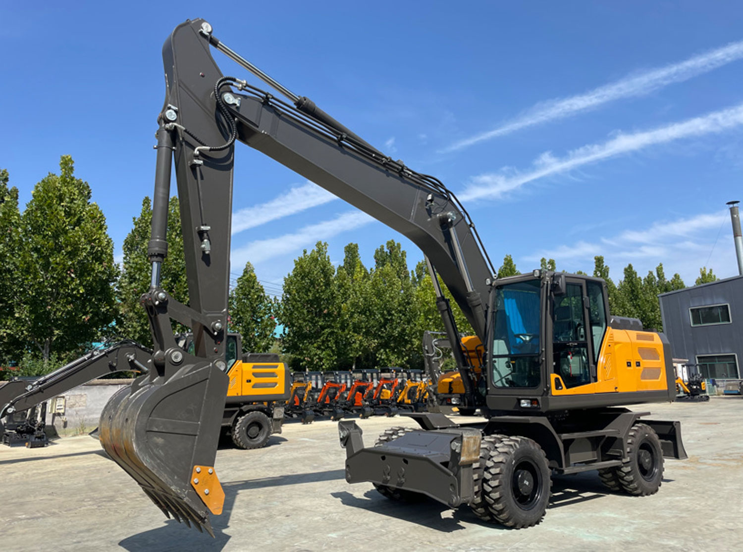 PW180 Escavadeira de rodas
