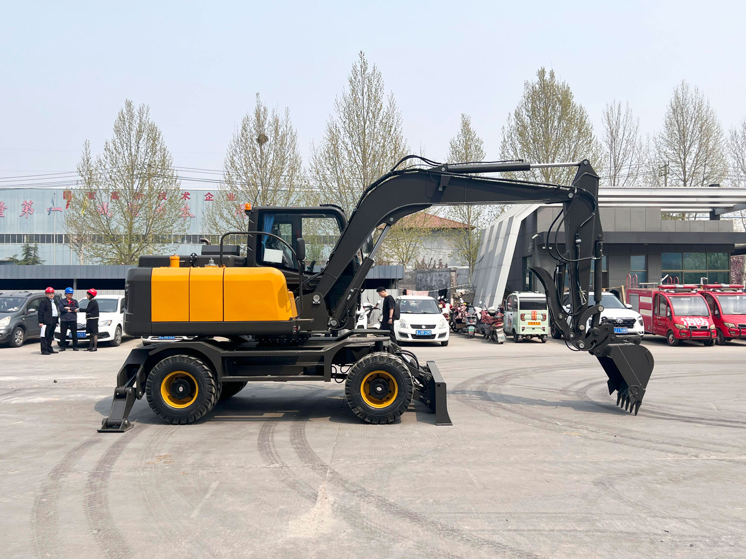 PW80 Escavadeira de rodas