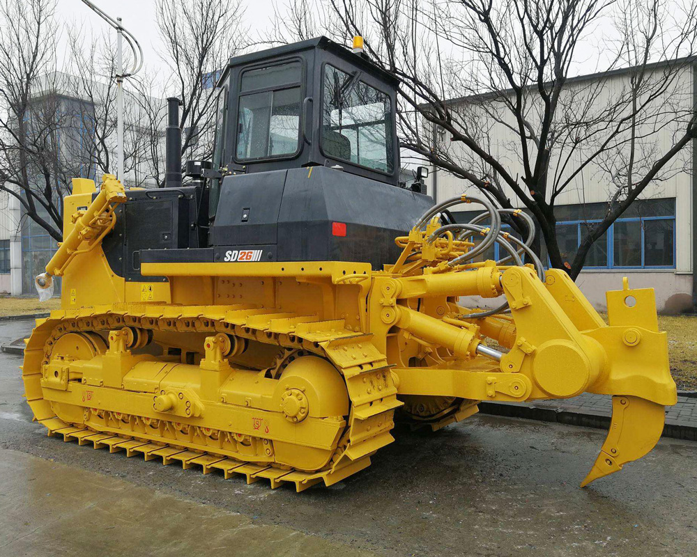  trator de esteira SD26 com estripador de três hastes