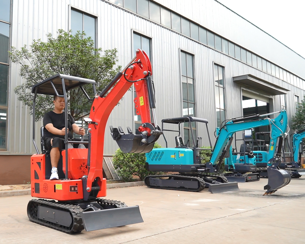  miniescavadeira com motor Yanmar