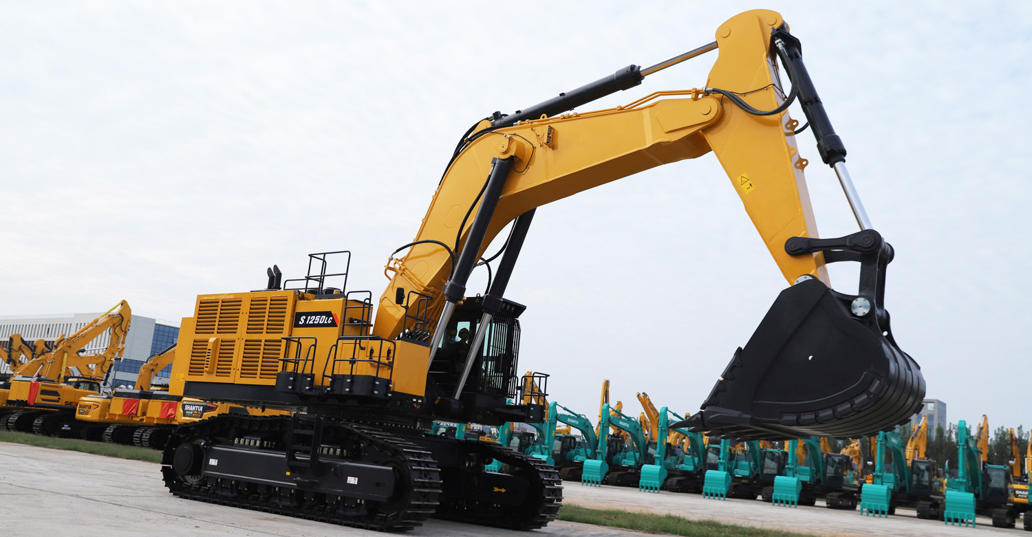 SH1250 Escavadeira Grande