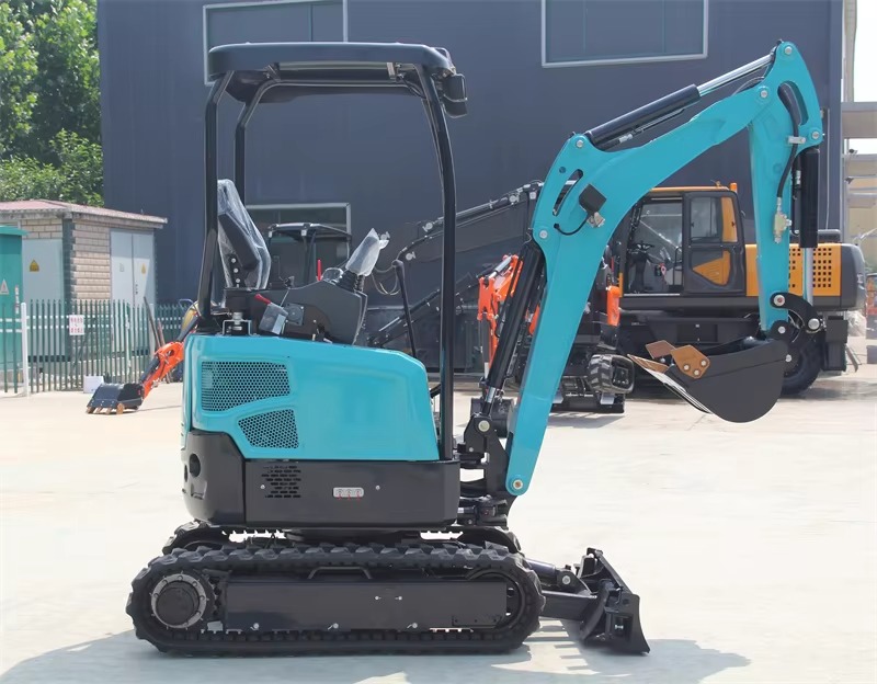  escavadeira de esteira compacta de 19 HP