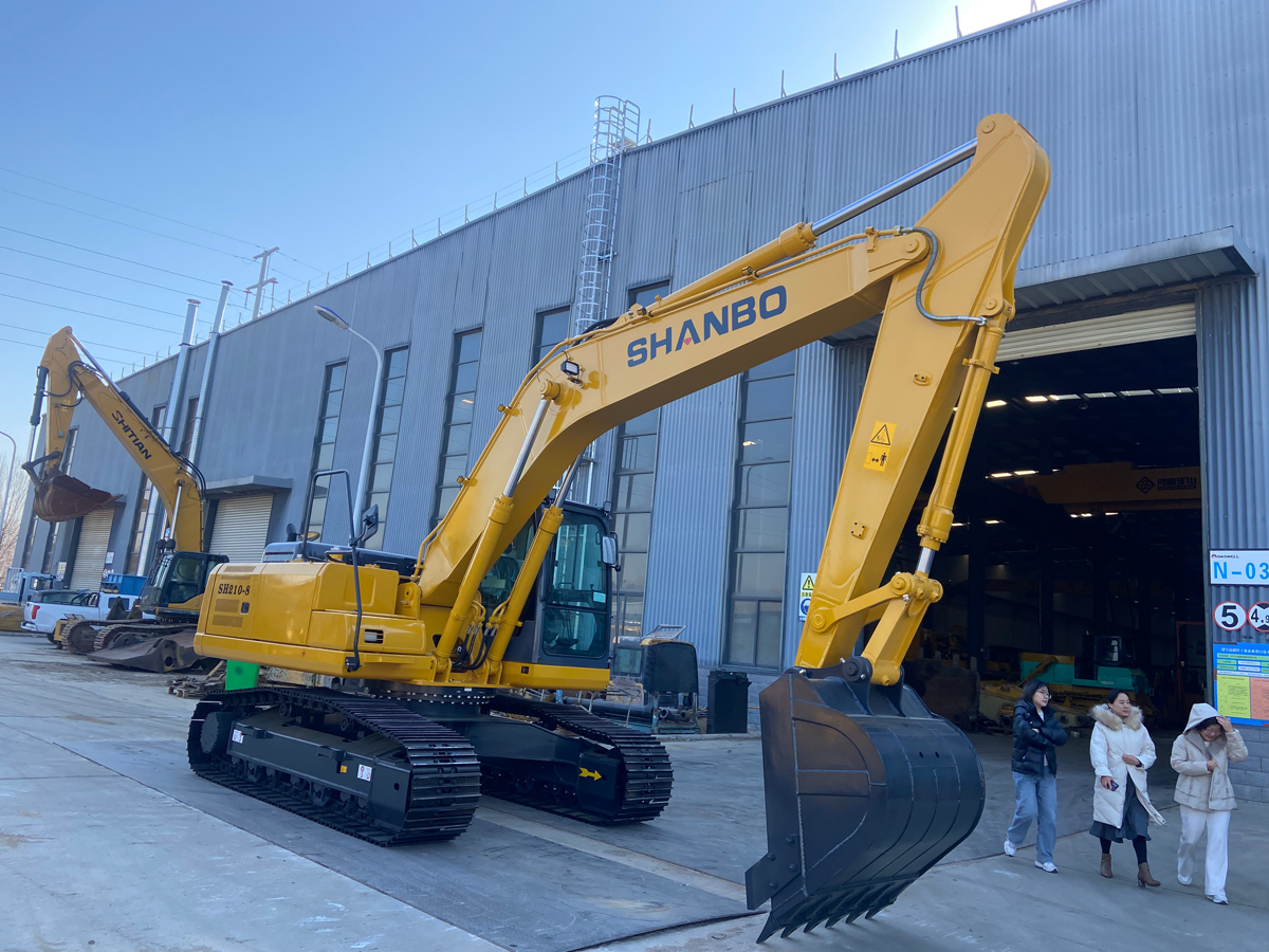  escavadeira de construção pesada