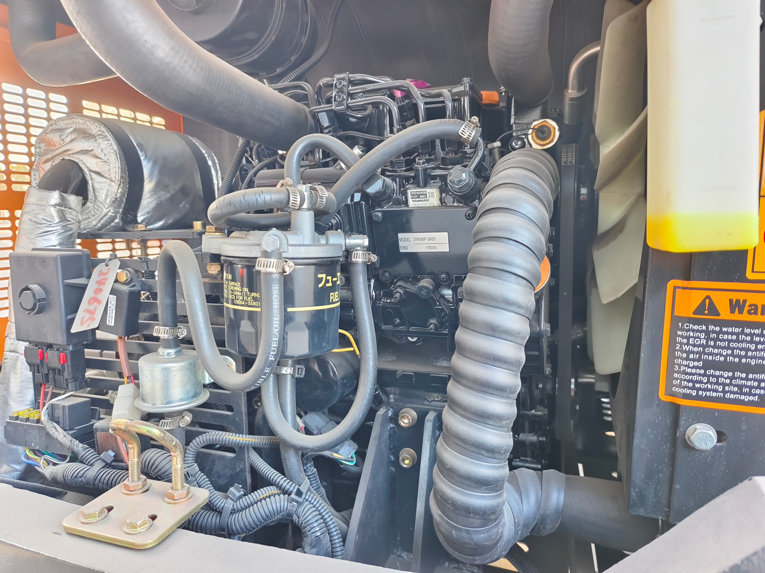 Motor de escavadeira de 2 toneladas