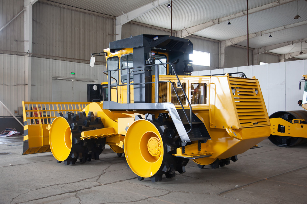 Compactador de resíduos de 23 toneladas