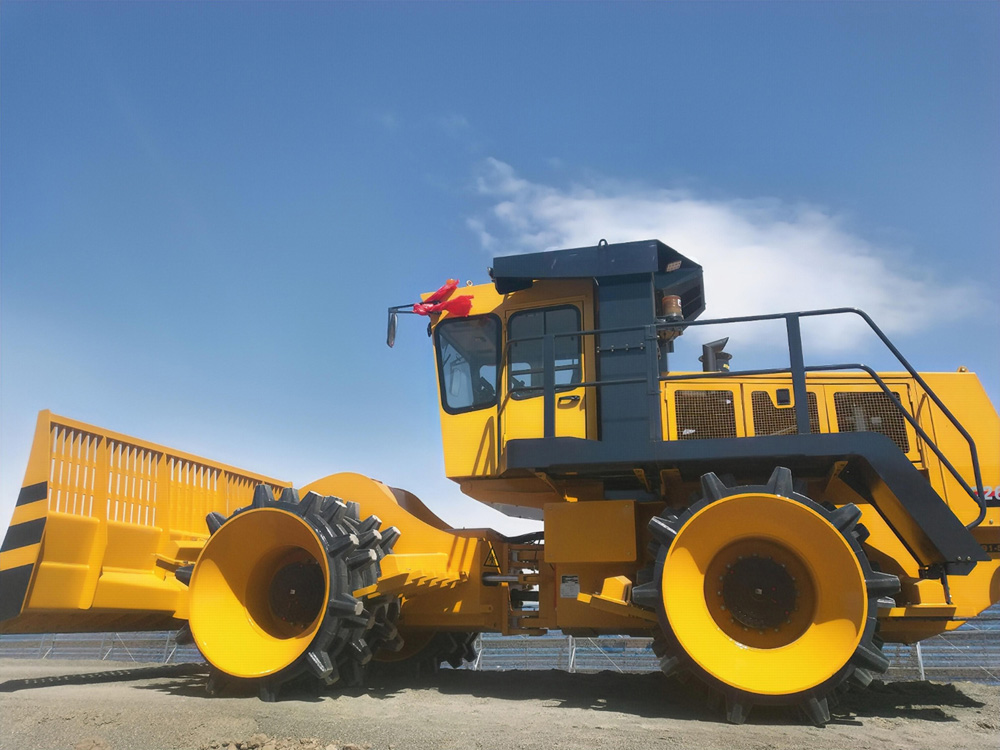 Compactador de resíduos de 26 toneladas