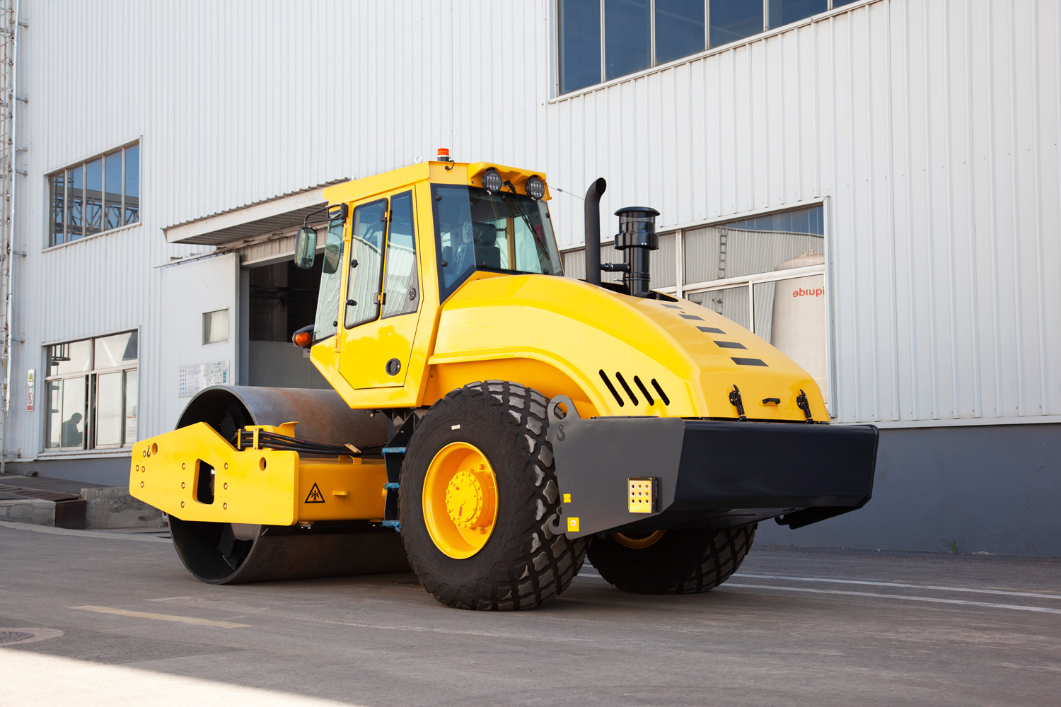 S126D Rolo compactador vibratório de tambor único